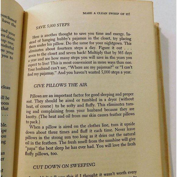 Heloise's Housekeeping Hints SIGNED 3rd Printing 1962 Hardcover Dust Jacket - Picture 9 of 10